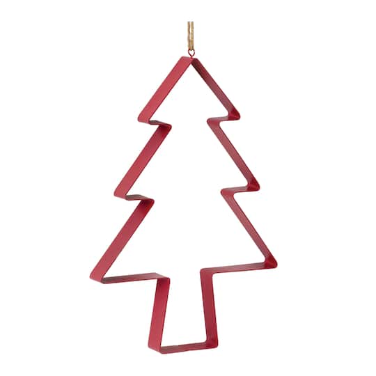 12&#x22; Pine Tree Cookie Cutter Ornament Set